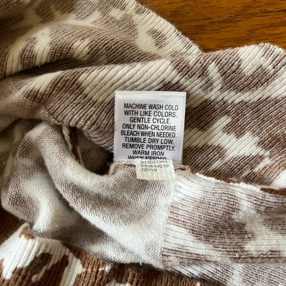 Merona Brown Patterned Cardigan - Picture 6 of 6